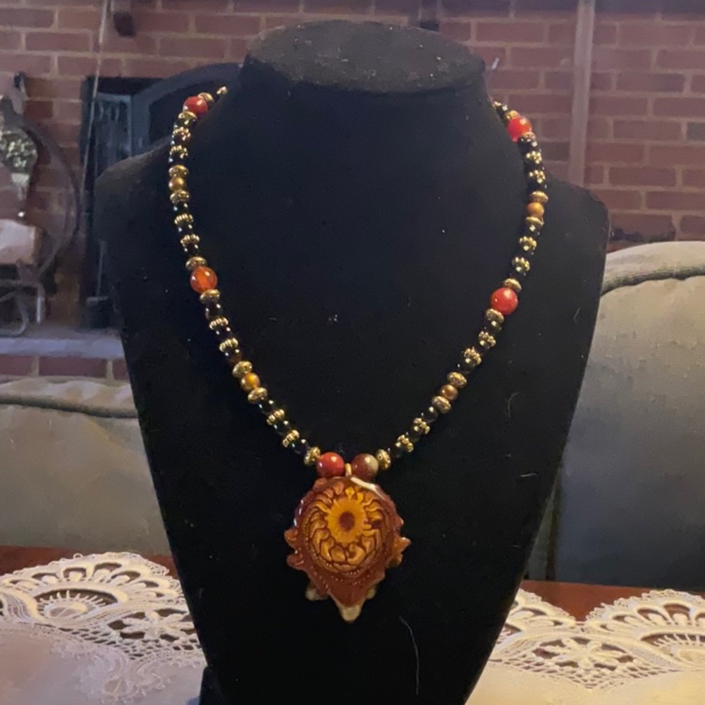 Handmade Natural Stone Necklace